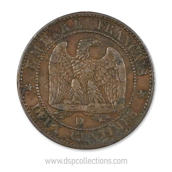 0072 2 centimes napoleon III