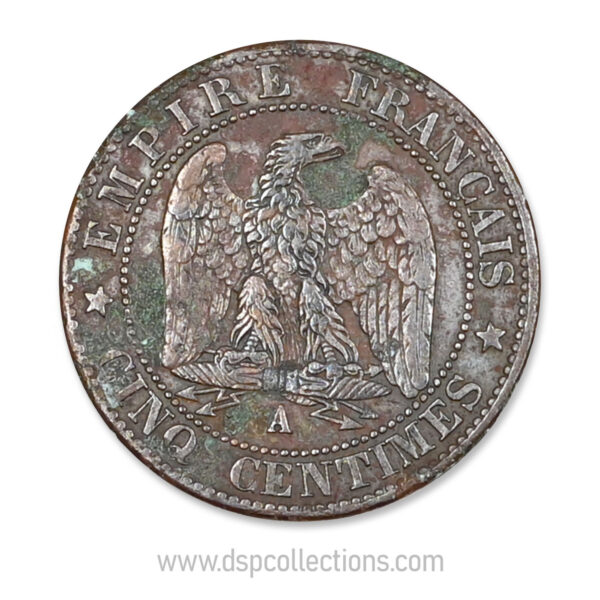 0072 5 centimes napoleon III