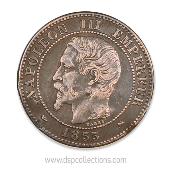 0077 2 centimes napoleon III