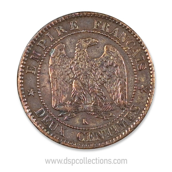 0096 2 centimes napoleon III