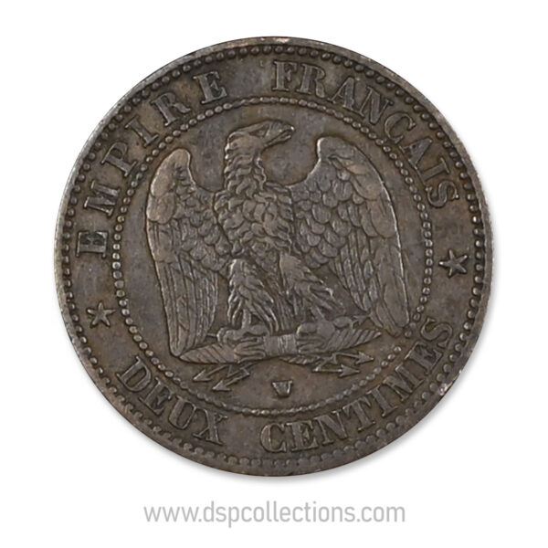 0100 2 centimes napoleon III