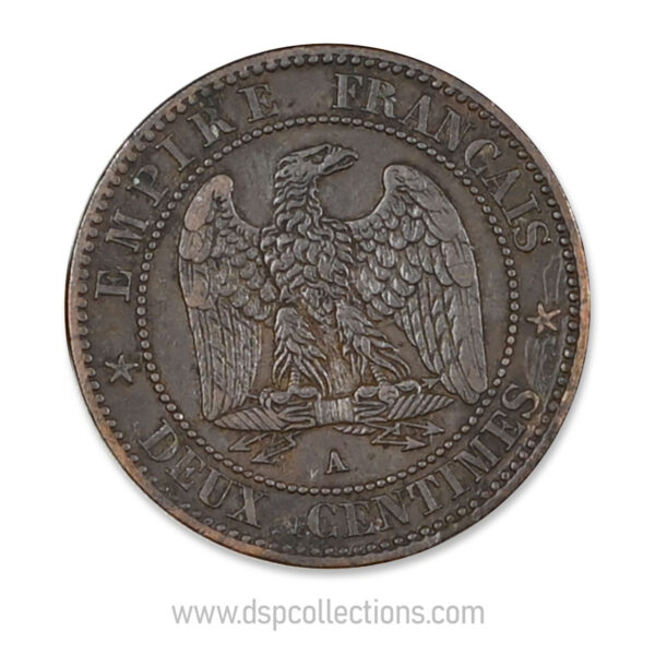 0114 2 centimes napoleon III