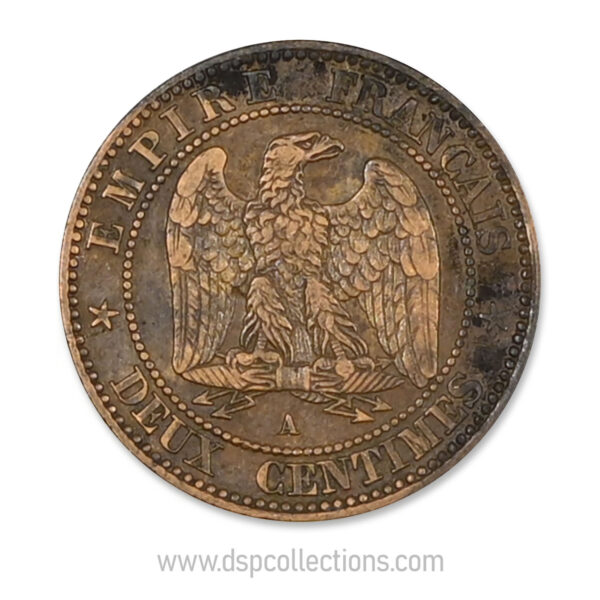 0122 2 centimes napoleon III