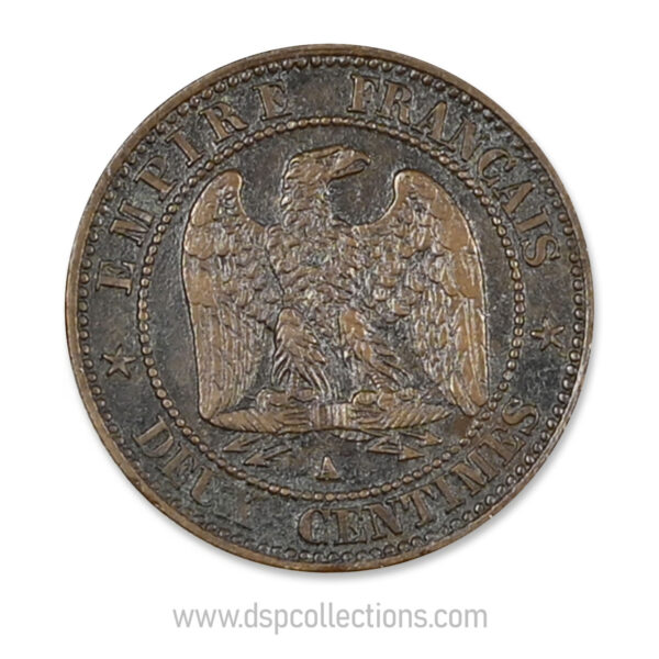 0128 2 centimes napoleon III