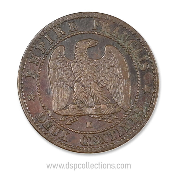 0148 2 centimes napoleon III