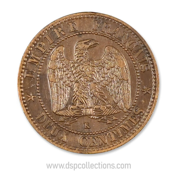 0154 2 centimes napoleon III