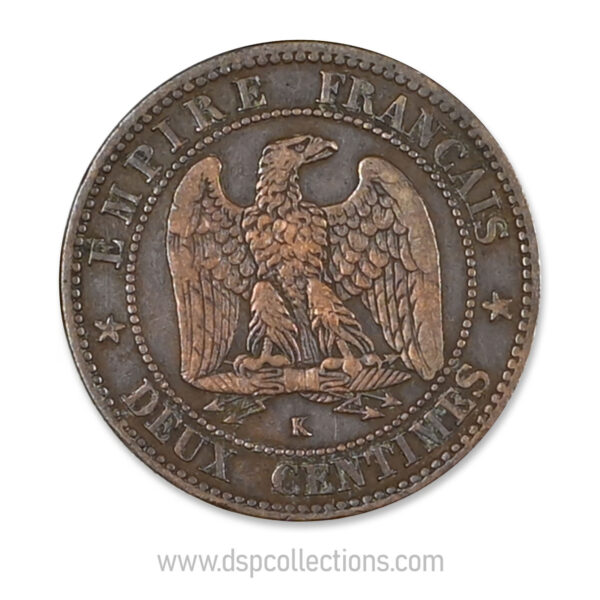 0164 2 centimes napoleon III