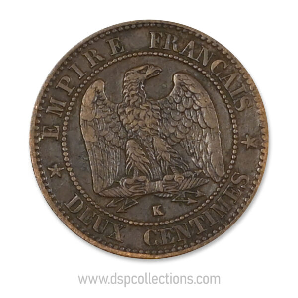 0168 2 centimes napoleon III