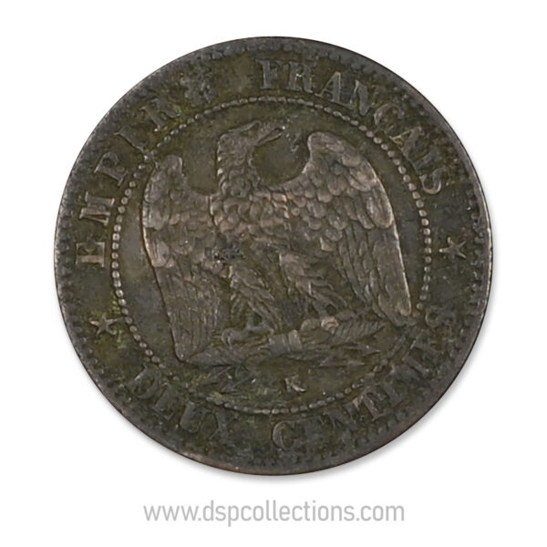 0170 2 centimes napoleon III