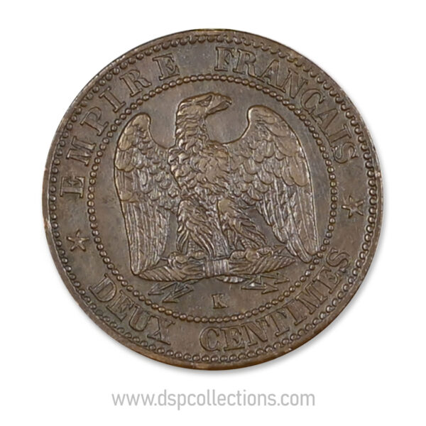 0176 2 centimes napoleon III