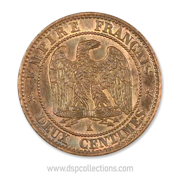 0186 2 centimes napoleon III