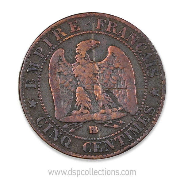 0262 5 centimes napoleon III