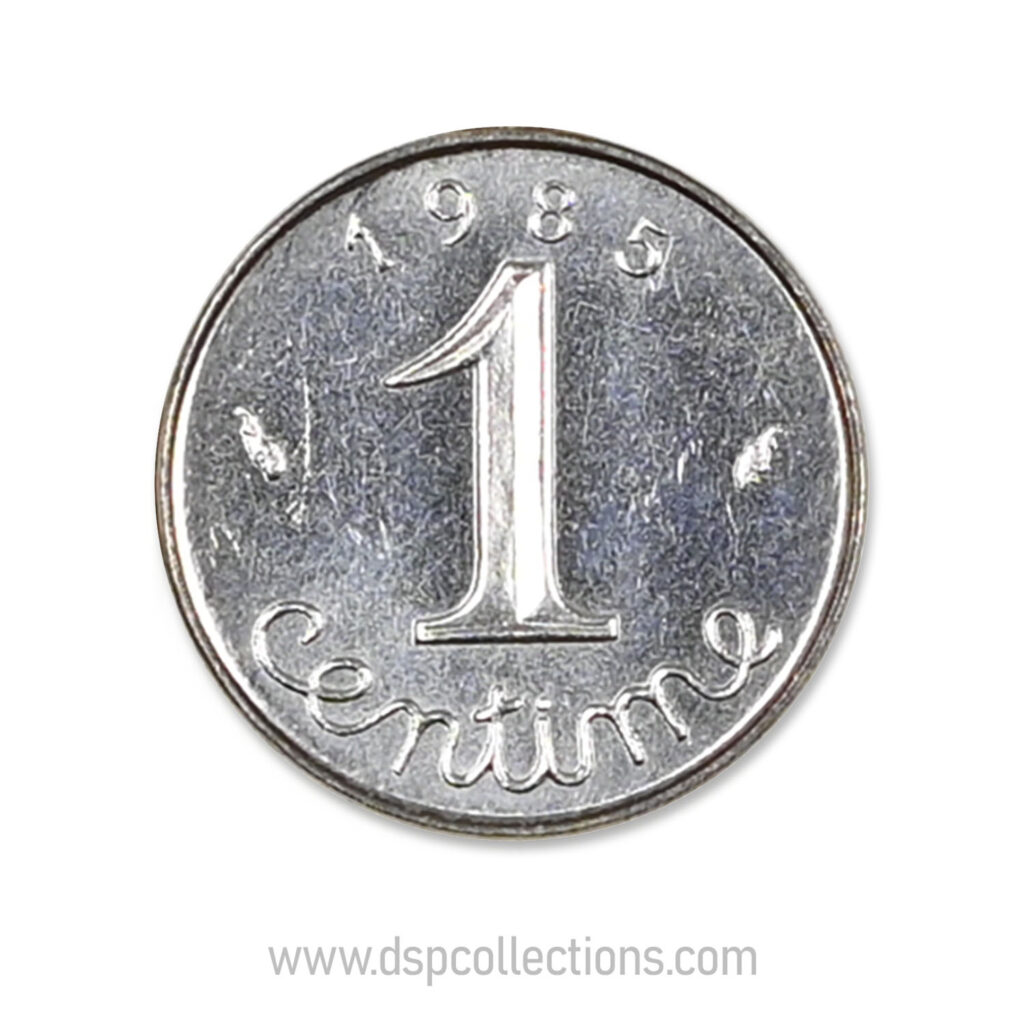 FRANCE, pièce de 1 Centime Épi 1985