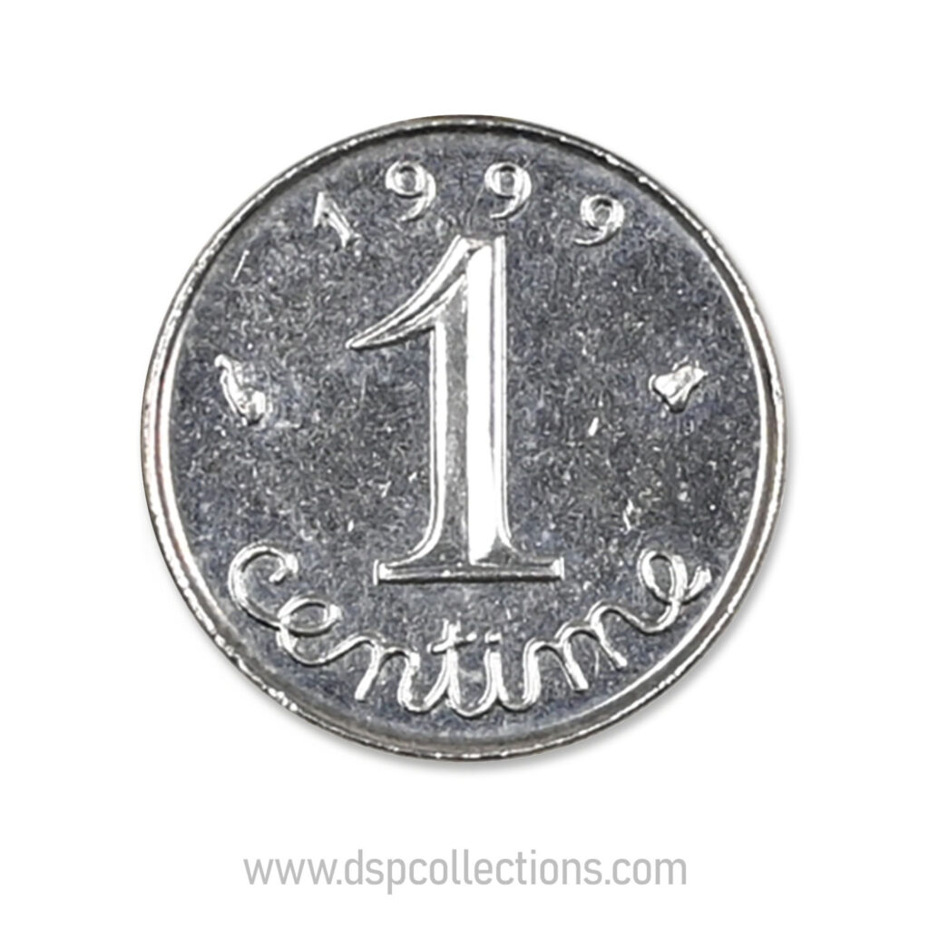 FRANCE, pièce de 1 Centime Épi 1999