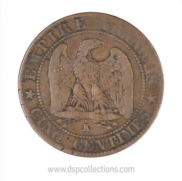 0054 5 centimes napoleon