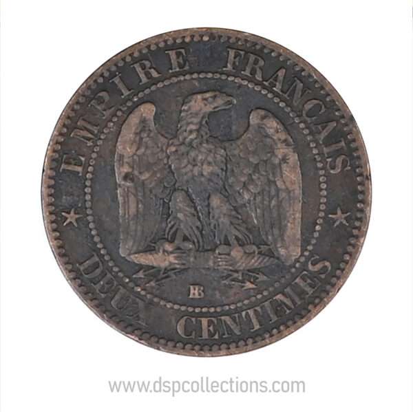 0124 2 centimes napoleon III