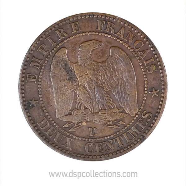 0128 2 centimes napoleon III