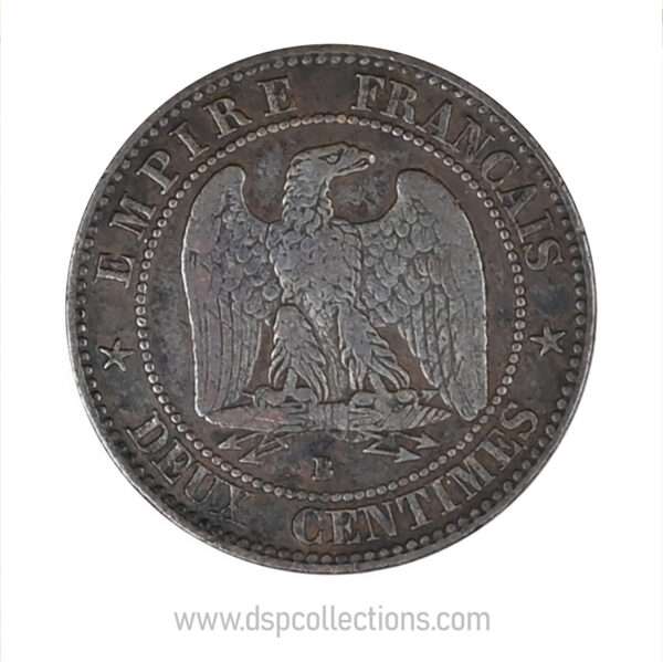 0140 2 centimes napoleon III