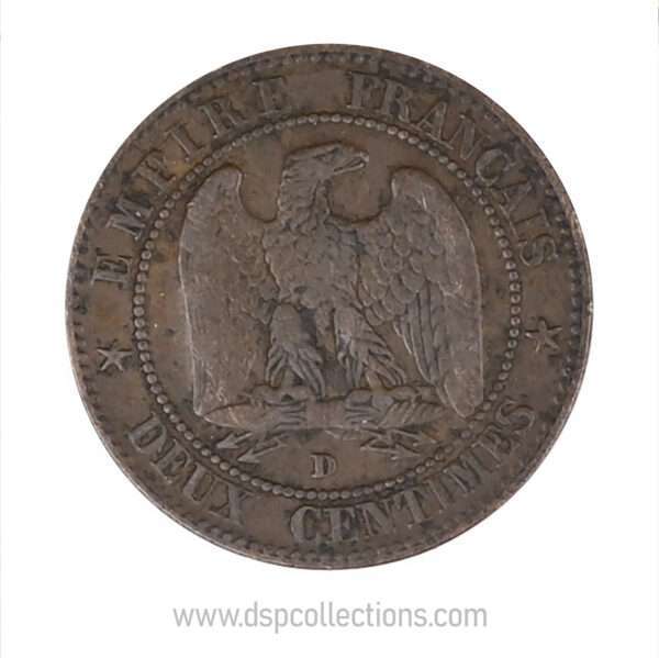 0150 2 centimes napoleon III