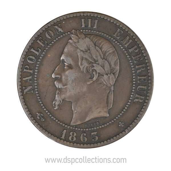 0491 10 centimes napoleon III