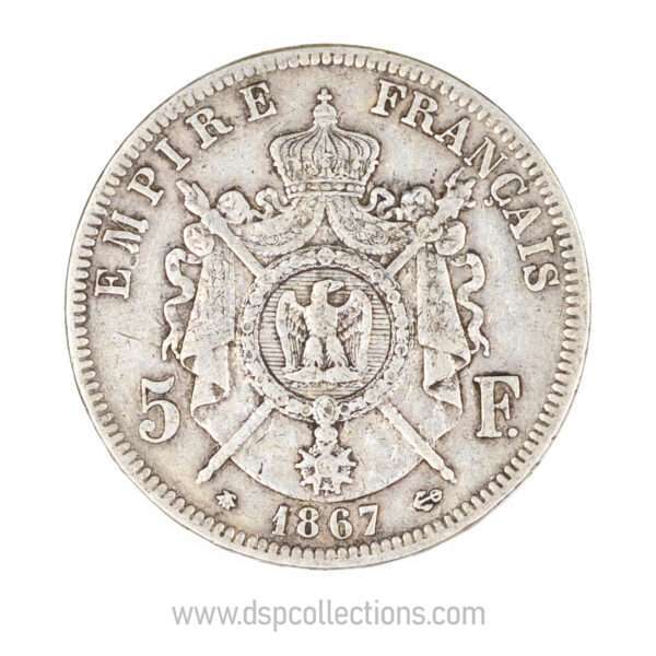 0567 5 francs napoleon III