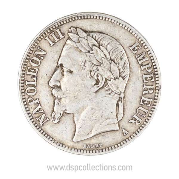 0568 5 francs napoleon III