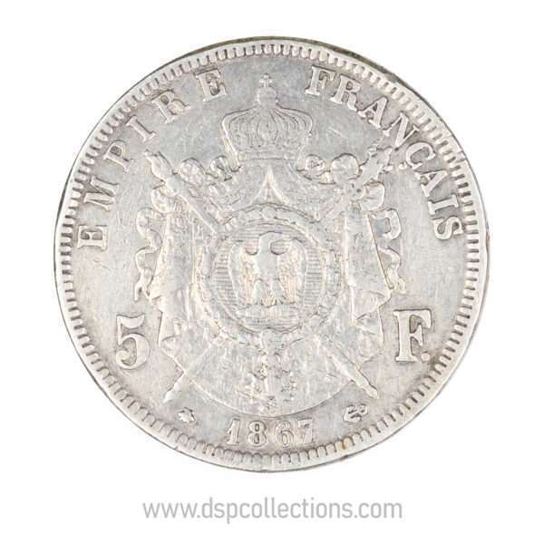 0569 5 francs napoleon III