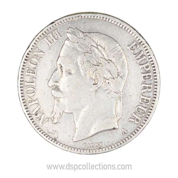 0570 5 francs napoleon III