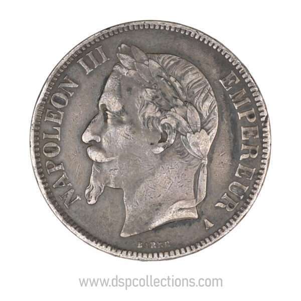 0574 5 francs napoleon III