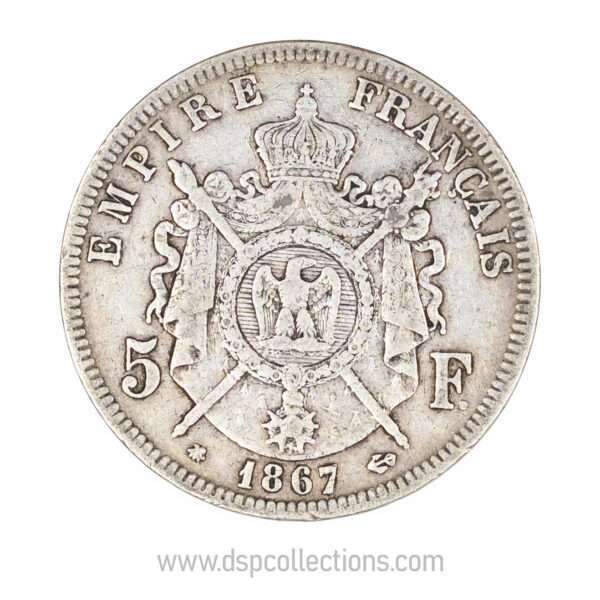 0577 5 francs napoleon III