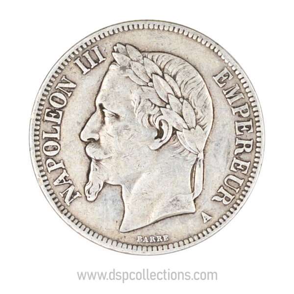 0578 5 francs napoleon III