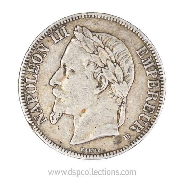 0582 5 francs napoleon III