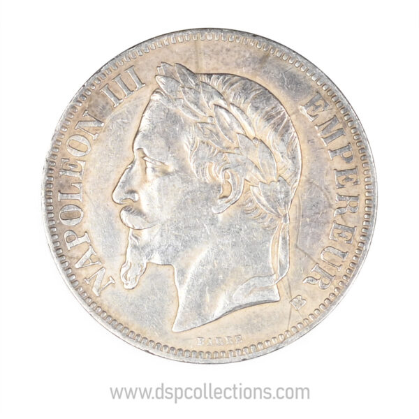 0584 5 francs napoleon III