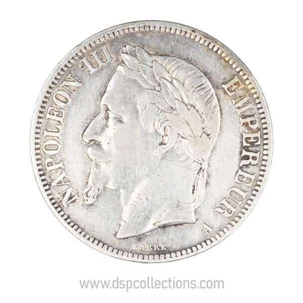 0592 5 francs napoleon III