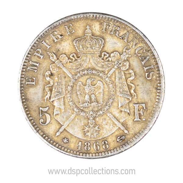 0593 5 francs napoleon III