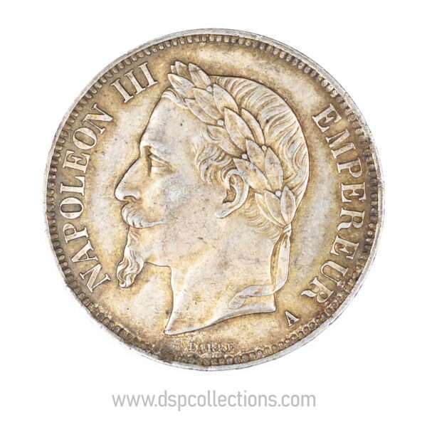 0594 5 francs napoleon III