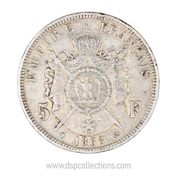 0595 5 francs napoleon III