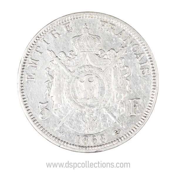 0605 5 francs napoleon III