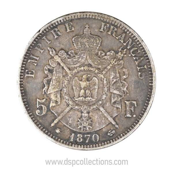 0619 5 francs napoleon III