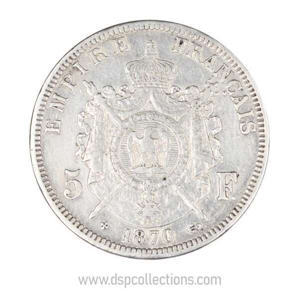 0623 5 francs napoleon III