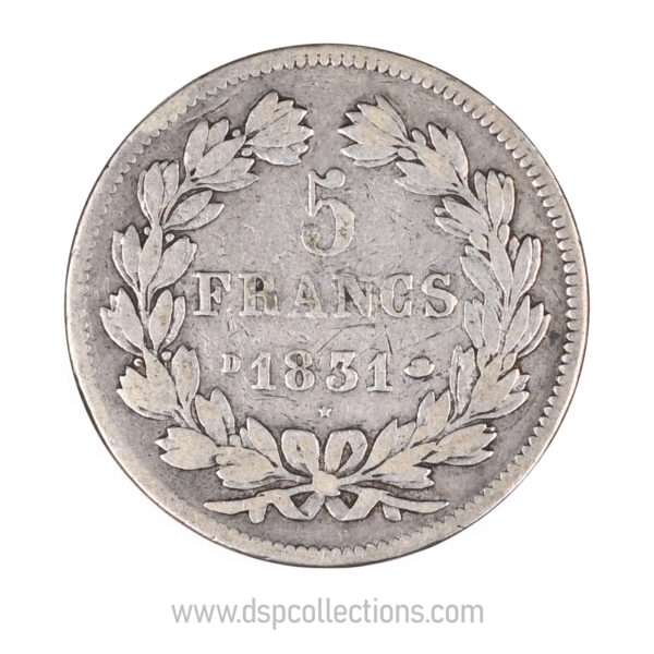 0693 5 francs louis philippe 1er