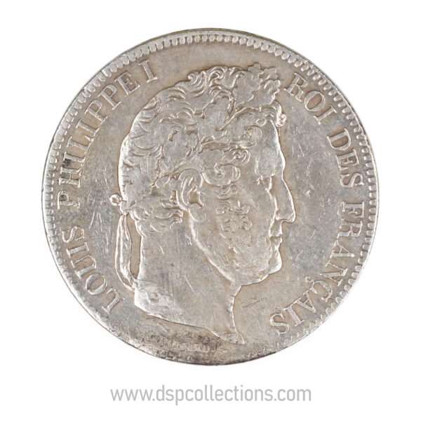 0700 5 francs louis philippe 1er