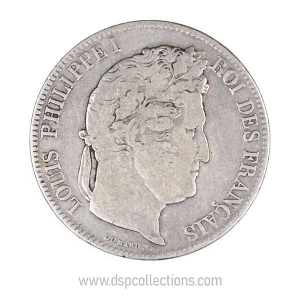 0702 5 francs louis philippe 1er