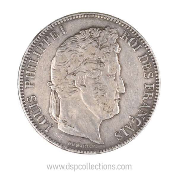 0708 5 francs louis philippe 1er