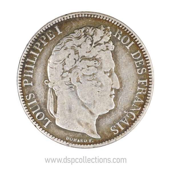 0718 5 francs louis philippe 1er