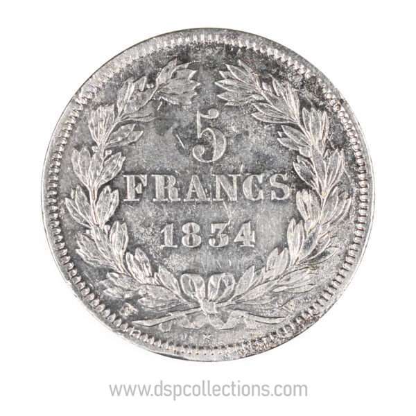 0719 5 francs louis philippe 1er