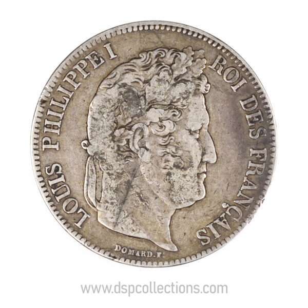 0730 5 francs louis philippe 1er