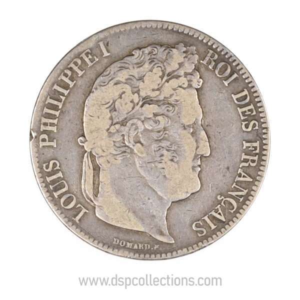 0734 5 francs louis philippe 1er