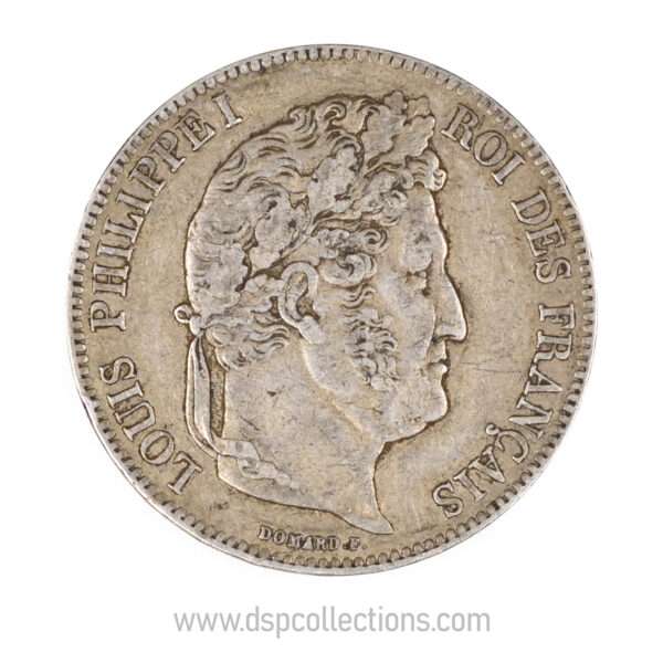 0738 5 francs louis philippe 1er