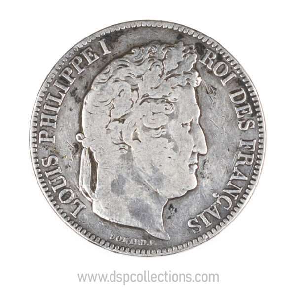 0748 5 francs louis philippe 1er